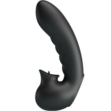 PRETTY LOVE - HOBGOBLIN VIBRATING FINGER CASE 12 VIBRAÇÕES ESTIMULADOR DE CLITÓRIS PRETO