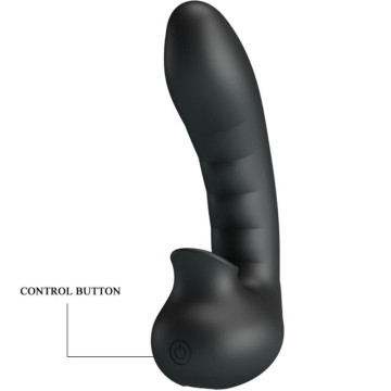 PRETTY LOVE - HOBGOBLIN VIBRATING FINGER CASE 12 VIBRAÇÕES ESTIMULADOR DE CLITÓRIS PRETO