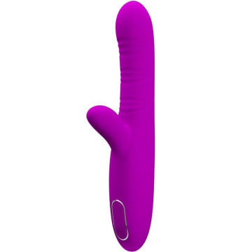 PRETTY LOVE - ANGELIQUE MULTIFUNÇÕES VIBRADOR ESTIMULADOR DE CLITÓRIS ROXO