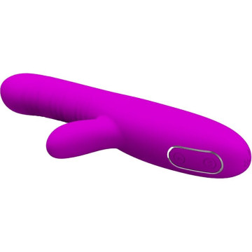 PRETTY LOVE - ANGELIQUE MULTIFUNÇÕES VIBRADOR ESTIMULADOR DE CLITÓRIS ROXO