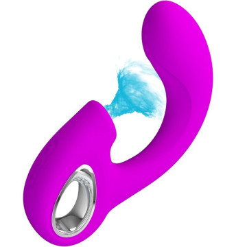 PRETTY LOVE - SIBEL SIBEL VIBRADOR PONTO G ESTIMULADOR DE CLITÓRIS 10 VIBRAÇÕES ROXO