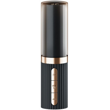 SATISFYER - PRO 2 KISS WAVE ESTIMULADOR DE CLITÓRIS GARNET - PRETO