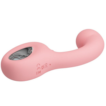 PRETTY LOVE - ERYNNYES VIBRADOR PONTO G ESTIMULADOR DE CLITÓRIS 10 VIBRAÇÕES ROSA