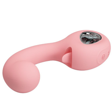 PRETTY LOVE - ERYNNYES VIBRADOR PONTO G ESTIMULADOR DE CLITÓRIS 10 VIBRAÇÕES ROSA