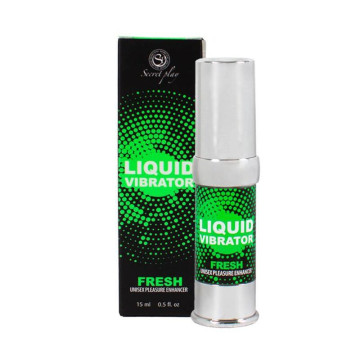 SECRETPLAY - FRESH LIQUID VIBRATOR ESTIMULADOR and INTENSIFICADOR DE PRAZER 15 ML
