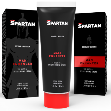 SPARTAN - GEL COUPLE VIRILIDADE E CREME INSENSIFICANTE 100 VEGANO
