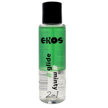 EROS - LUBRIFICANTE À BASE DE SILICONE 2 IN 1GLIDE MENTA 100 ML