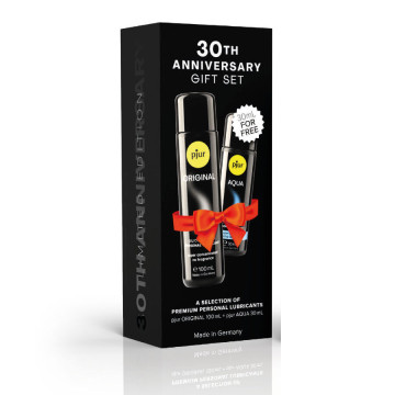 PJUR - CONJUNTO 30º ANIVERSÁRIO PJUR ORIGINAL 100 ML PJUR AQUA 30 ML DE PRESENTE