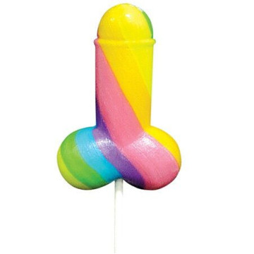PRIDE - SPENCER and FLEETWOOD GALO ARCO-ÍRIS LGBT LOLLIPOP