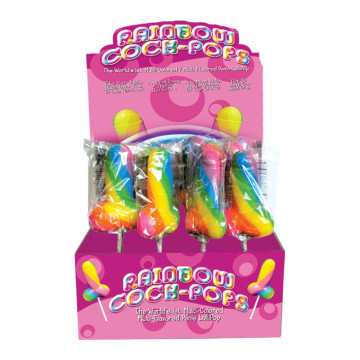 PRIDE - SPENCER and FLEETWOOD GALO ARCO-ÍRIS LGBT LOLLIPOP
