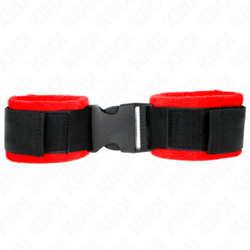 KINK - RETENÇÕES DE PULSO NYLON BIND HOOKandLOOP PRETO MODELO 1 AJDUSTÁVEL 25-35 CM X 6 CM