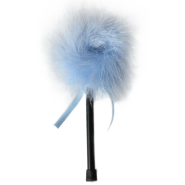 SECRETPLAY - ESPANADOR MARABOU AZUL CLARO