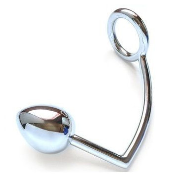 METAL HARD - ANEL COM GANCHO ANAL 50MM