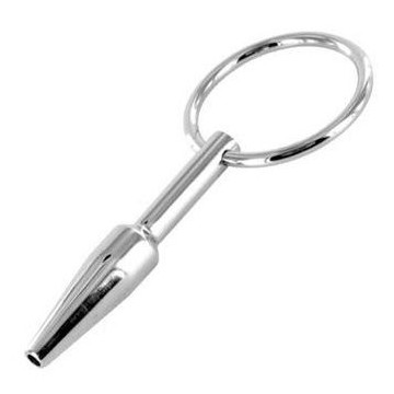 METAL HARD - MINI PLUG PÊNIS METAL 9MM