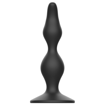 ADDICTED TOYS - PLUG SEXUAL ANAL 12 CM PRETO