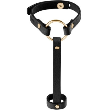 BIJOUX - INDISCRETS MAZE PULSEIRA - ARNÊS DE MO PRETO