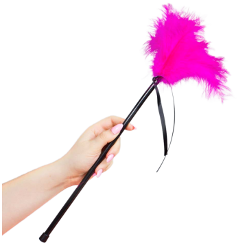SECRETPLAY - PENAS ROSA 40 CM