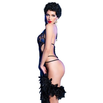 CHILIROSE - BODY CROTCHLESS CR 4479 AZUL S-M