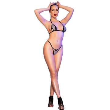 CHILIROSE - CR 4659 BIQUINI PRATA S-M