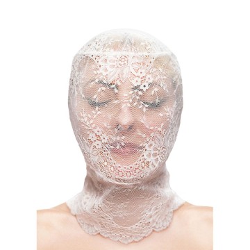 NS NOVELTIES - FETISH and FASHION CAPUZ DE RENDA BRANCO