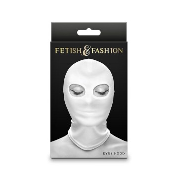 NS NOVELTIES - FETISH and FASHION OLHOS CAPUZ NYLON BRANCO