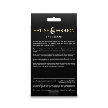 NS NOVELTIES - FETISH and FASHION OLHOS CAPUZ NYLON BRANCO