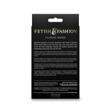 NS NOVELTIES - FETISH and FASHION CAPUZ FECHADO NYLON BRANCO
