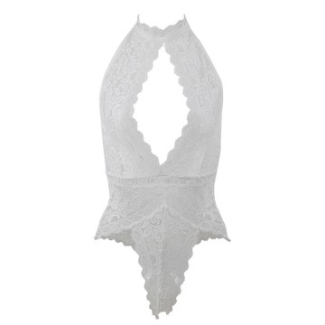 SUBBLIME - 953867 BODY DE RENDA BRANCO L-XL