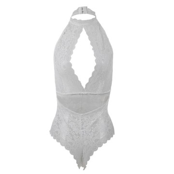 SUBBLIME - 953867 BODY DE RENDA BRANCO L-XL