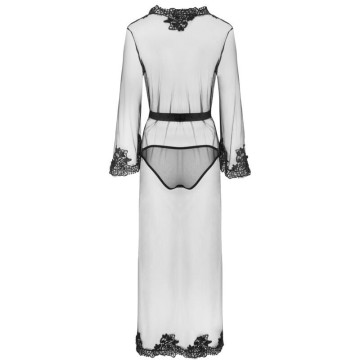 LIVCO CORSETTI FASHION - NOKINA LC XG055 VESTIDO G CALCINHA PRETA TAMANHO ÚNICO