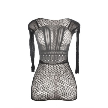 SUBBLIME - 951931 VESTIDO CURTO DE REDE COM COSTAS NUA TAMANHO ÚNICO