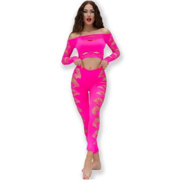 CHILIROSE - CR 4632 TOP E CALA FÚCSIA S-L