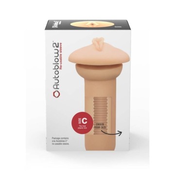 AUTOBLOW - 2 MANGA VAGINA TAMANHO C