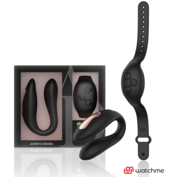 ANNES DESIRE - DUAL PLEASURE TECNOLOG UM WATCHME PRETO