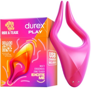 DUREX - BRINQUEDO MULTI-ESTIMULADOR RIDE and TEASE