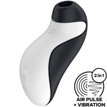 SATISFYER - ESTIMULADOR DE PULSO DE AR ORCA VIBRAO