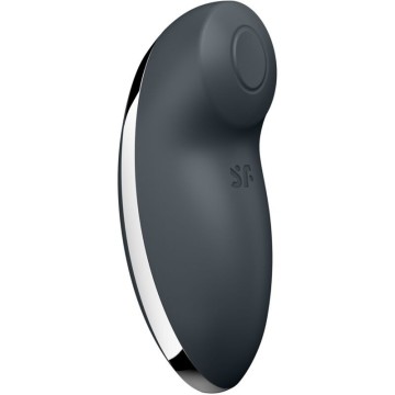 SATISFYER - TAP and CLIMAX 2 VIBRADOR E ESTIMULADOR CINZA