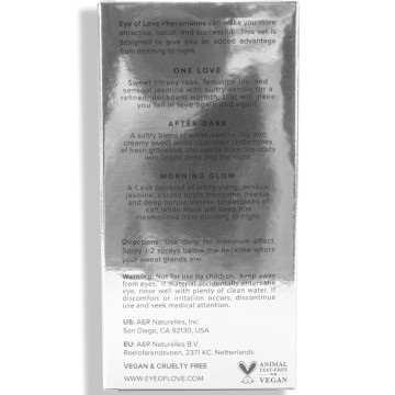 EYE OF LOVE - EOL PHR PARFUM 10 ML SET-3 - MORNING GLOW, ONE LOVE, AFTER DARK