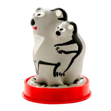 CONDOMERIE - PRESERVATIVOS NOVIDADES PINTADOS À MÃO KOALA YOUNG