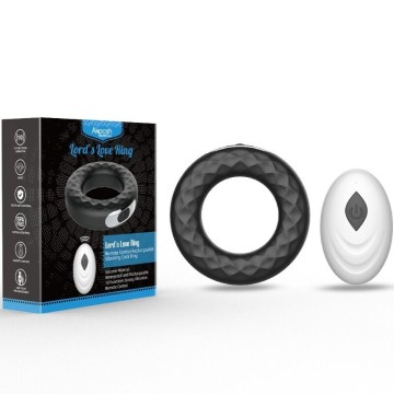 ARMONY - LORDS LOVE CONTROLE REMOTO VIBRADOR ANEL PRETO
