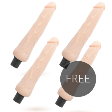 LOVECLONE - VIBRADOR AUTO LUBRIFICANTE RAGNAR 24.5 CM -O- 3.5 CM 3 1 GRTIS