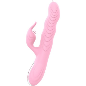 ARMONY - MARCIA VIBRADOR and THRUSTING DUPLA LÍNGUA EFEITO CALOR ROSA