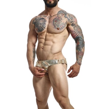 MOB - DNGEON JOCKSTRAP ANEL DE PÉ DOURADO TAMANHO ÚNICO