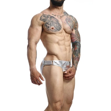 MOB - ANEL PENIANO DNGEON JOCKSTRAP PRATA TAMANHO ÚNICO