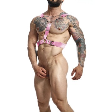 MOB - DNGEON PINK CHAIN HARNESS TAMANHO ÚNICO Y