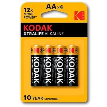 KODAK - BATERIA ALCALINA XTRALIFE AA LR6 4