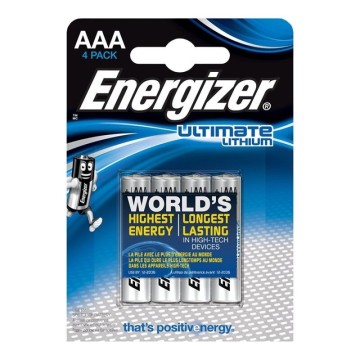 ENERGIZER - ULTIMATE LÍTIO AAA L92 LR03 1,5V 4