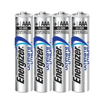 ENERGIZER - ULTIMATE LÍTIO AAA L92 LR03 1,5V 4