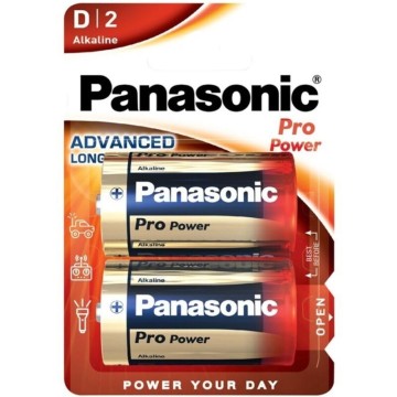 PANASONIC - BATERIA ALCALINA D PRO POWER LR20 BLISTER2
