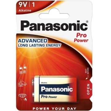 PANASONIC - BATERIA ALCALINA PRO POWER 9V LR61 BLISTER1